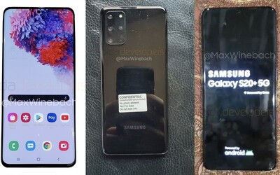 Objavili sa fotky doteraz neznámeho Samsungu Galaxy S20+. Špičkový smartfón príde už vo februári