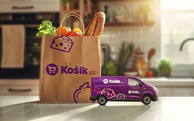 Oblíbený online supermarket mění podobu. Logo bude fialové a rozvážet bude i v zahraničí