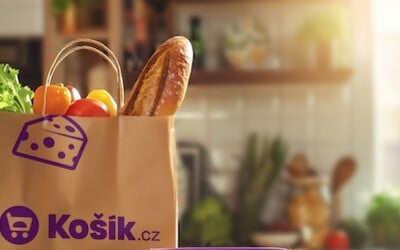 Oblíbený online supermarket mění podobu. Logo bude fialové a rozvážet bude i v zahraničí