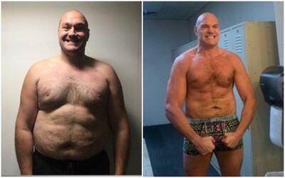 Obrovská premena Tysona Furyho. Slávny boxer pridal na Instagram, ako schudol skoro 60 kíl