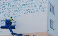 Obyvateľov košického sídliska pobúrila maľba na paneláku. Vznikla počas festivalu pouličného umenia