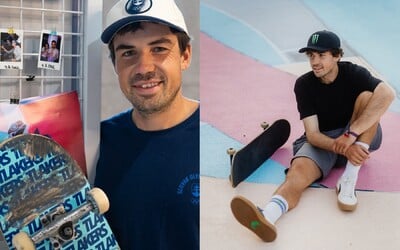 Olympionik Richard Tury venoval svoj skateboard do charitatívnej aukcie. Vyvolávacia cena je 500 eur