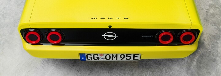 Opel oživil jeden ze svých nejslavnějších modelů. Manta GSe je retro elektromobil s manuálem