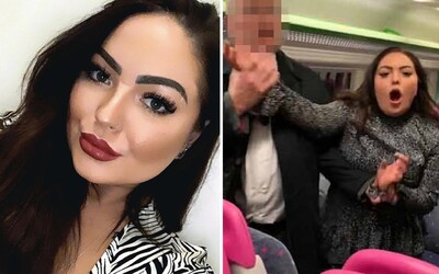 Opilá žena obtěžovala muže ve vlaku, jeden z nich to natočil na video