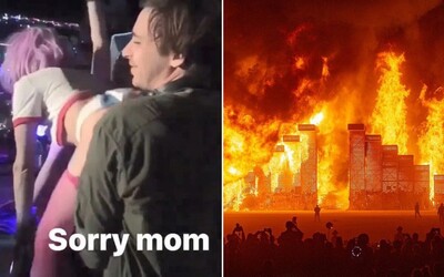 Orální sex na pódiu během festivalu Burning Man? Vítěz Grammy si na pódiu užíval s přítelkyní, která následně zveřejnila video