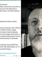 Oskar Rózsa šíri hoax o prezidentovi Ukrajiny. Zelenskyj údajne kúpil Hitlerovo sídlo