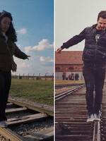 Osvienčim kritizuje veselo pózujúcich turistov na koľajniciach v koncentračnom tábore