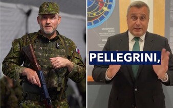 Ozbrojený prezident Pellegrini posiela odkaz Andrejovi Dankovi: Neublíž si so samopalom, odkazuje šéf SNS