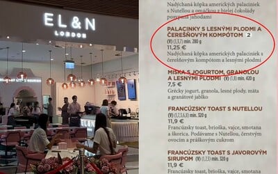 Palacinky za 11 € či cappuccino za 4 €. Nová kaviareň v Bratislave pobúrila Slovákov vysokými cenami