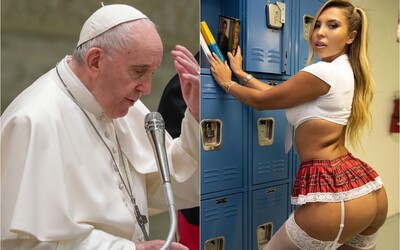 Papežův profil lajkl zadek modelky na Instagramu, Vatikán už zahájil vyšetřování. Alespoň půjdu do nebe, reagovala Brazilka