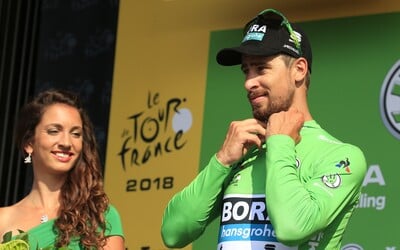 Peter Sagan si udržal zelený dres aj v 4. etape Tour de France, víťazstvo mu tesne ušlo