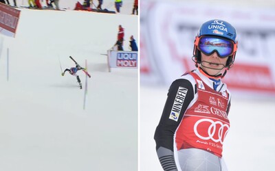 Petra Vlhová sa po veľkej chybe z 1. kola fenomenálne vrátila až do top 10 v slalome vo švédskom Aare