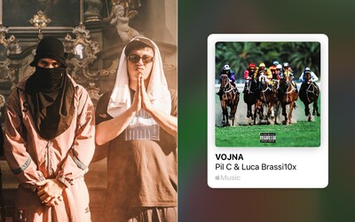 Pil C a Luca Brassi vydali spoločný album Vojna. Nájdeš na ňom nový Peroxid či Ninu Janovú