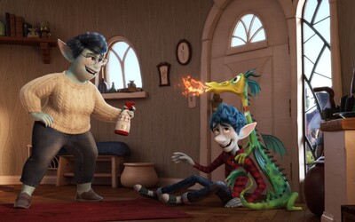 Pixar odhaluje animák Onward a jeho fantasy svět plný elfů, jednorožců, mořských panen a draků