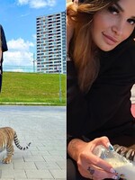 Plačková sa odfotila s mláďaťom tigra na vodítku, kritizujú ju ochrancovia zvierat. Ako viete, že som mu nepomohla, pýta sa