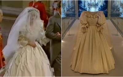 Po 23 letech opět vystavili legendární svatební šaty princezny Diany. Luxusní róba má hodnotu 4,5 milionu korun