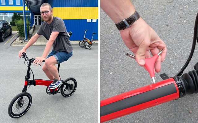 Po Egových storkách nám raketovo narástol počet fanúšikov. Sharvan chce predávať 10 000 skladacích rastúcich bicyklov ročne