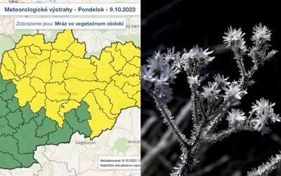 Počasie: Na Slovensku udrú prízemné mrazy, koncom týždňa sa opäť oteplí 