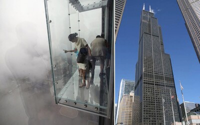 Pod ženou na 103. poschodí začalo praskať sklo. Na vyhliadke incident ľudí poriadne vydesil