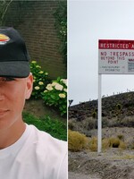 Policajti zatkli youtubera, ktorý sa snažil dostať do vojenskej základne Area 51