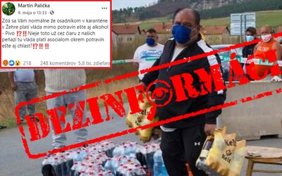 Polícia upozorňuje na ďalší hoax, ktorý obviňuje Rómov, že dostali alkohol od štátu. Nie je to pravda
