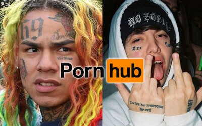Pornhub vydal valentýnské rapové album. Šéfují mu 6ix9ine, Lil Xan nebo Black Chyna