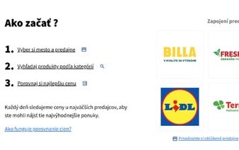 Porovnaj si ceny potravín online. Štát predstavil nový projekt