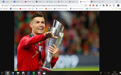 Portugalsko s Cristianem Ronaldem zvítězilo ve finále Ligy národů UEFA nad Nizozemskem