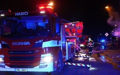 Požár na Olomoucku: Jeden zraněný, policie nevyloučila úmyslné zapálení