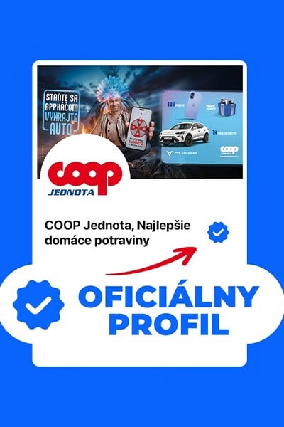 Pozor: Nenaleťte na falošné profily vydávajúce sa za COOP Jednotu