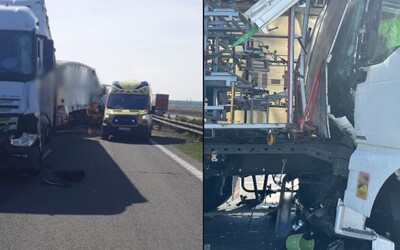 Pre nehodu pri Bratislave policajti uzavreli diaľnicu. Apelujú na vodičov, aby využili alternatívne trasy 