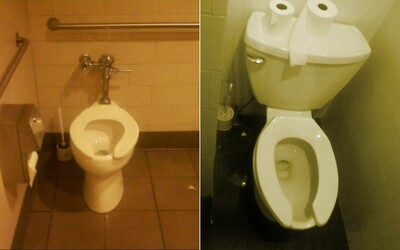 Prečo majú viaceré verejné toalety dosku v tvare U? Existuje na to jednoduché vysvetlenie