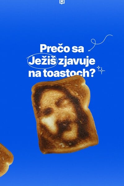 Prečo vidíme Ježiša Krista na toastoch či zvieratá v oblakoch? Podľa vedca ide o evolučnú „chybu“