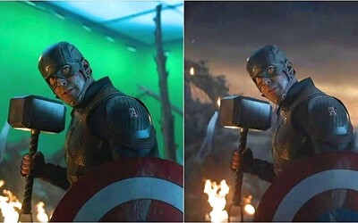 Před a po CGI: 30 obrázků, které odhalují pravou tvář Avengers: Endgame a jak to vypadalo na natáčení