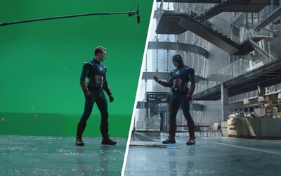 Pred a po CGI: Ako vznikol súboj Captaina Americu so svojím mladším ja?