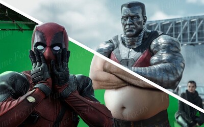 Pred a po CGI: Deadpoolove sekanie končatín a strieľanie do hláv nepriateľov