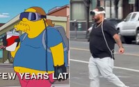 Predpovedali Simpsonovci opäť budúcnosť? To, že ľudia budú nosiť v uliciach Apple Vision Pro, vraj tušili už pred 8 rokmi