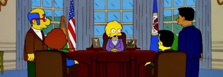 Předpověděli Simpsonovi příští prezidentku USA? Scenárista seriálu poskytl důkaz