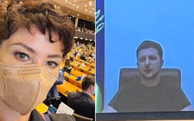 Prejav ukrajinského prezidenta rozplakal europoslancov a zožal obrovský potlesk, tvrdí Nicholsonová