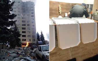 Lidé z Prešova pomáhají obětem výbuchu, jak jen mohou: Majitelé donášek rozdávají jídlo, taxíky zdarma svážejí věci od obyvatel