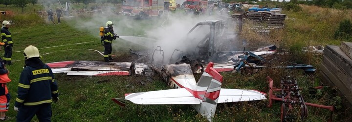 Pri Skalici sa zrútilo malé lietadlo. Zahynuli traja ľudia