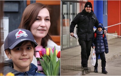 Příběh 11letého chlapce z Ukrajiny má šťastný konec. Na Slovensko dorazila i jeho máma a babička