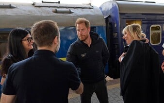 Princ Harry neohlášeně navštívil Kyjev. Plánuje se setkat s ukrajinskou premiérkou
