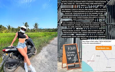 Problémy v tropickom raji: Slovenky na Bali upozorňujú na správanie niektorých Rusov: Sú miesta, kam vás bez ruského pasu nepustia