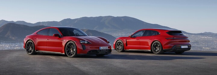 První elektrické Porsche s dojezdem přes 500 km se jmenuje Taycan GTS a přichází hned ve dvou karosářských verzích