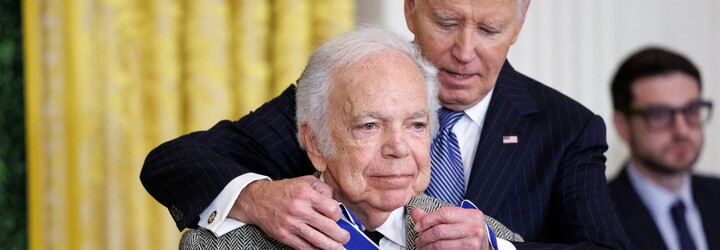 Ralph Lauren se stal prvním módním návrhářem, který získal Prezidentskou medaili svobody