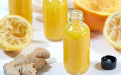 Recept na domácí ginger shot: Ušetři a připrav si doma vitamínovou bombu, která vystřelí tvou imunitu do nebes