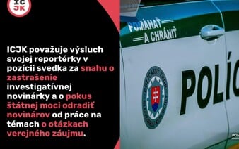 Reportérka ICJK musela vypovedať na polícii pre článok o sekte AllatRa. Redakcia to považuje za zastrašovanie zo strany štátu