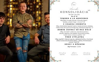 Reštaurácia v Nitre vtipne reaguje na konsolidáciu: Hostia si dajú aj „Kamenického“ keksy s džemom. Gastro podnikanie je o prežití