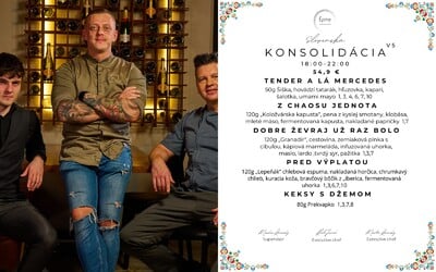 Reštaurácia v Nitre vtipne reaguje na konsolidáciu: Hostia si dajú aj „Kamenického“ keksy s džemom. Gastro podnikanie je o prežití